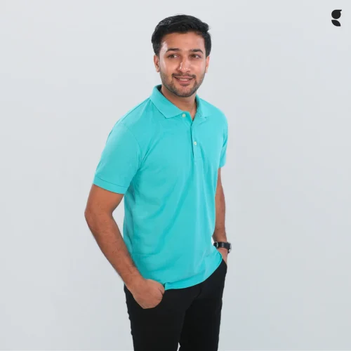 Solid Polo | Sky Blue